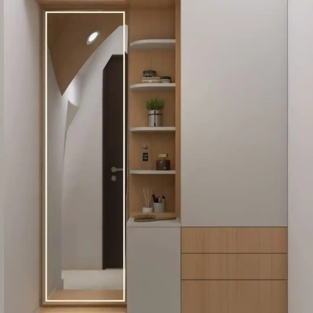 a image of a dressing table