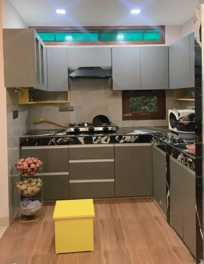 kitchen project done at kalkaji