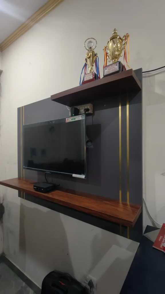 tv unit project at gitorni